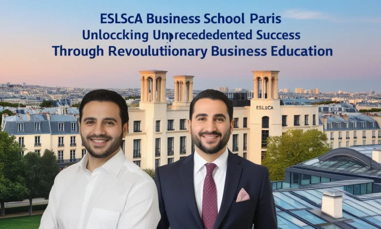 eslsca business school paris yasser ramzi