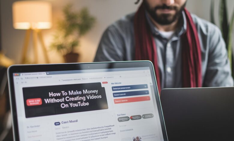 how to make money on youtube without making videos