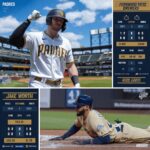 Padres vs Milwaukee Brewers match player stats