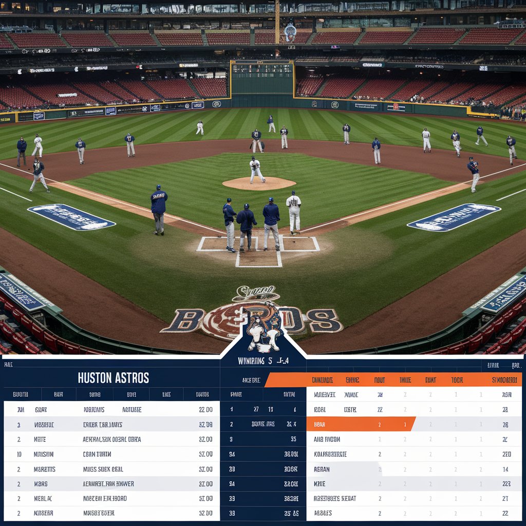 milwaukee brewers vs houston astros match player stats​
