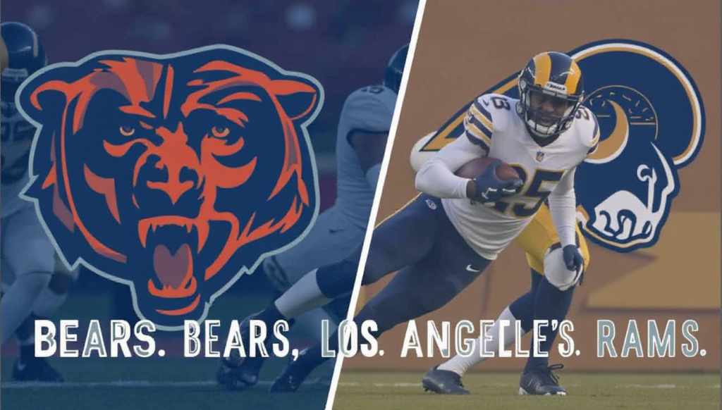  Chicago Bears vs Los Angeles Rams match