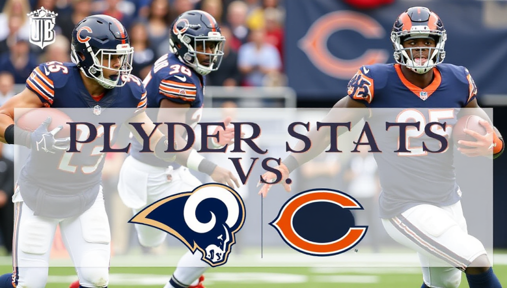  Chicago Bears vs Los Angeles Rams match