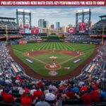 Phillies vs Cincinnati Reds match player stats