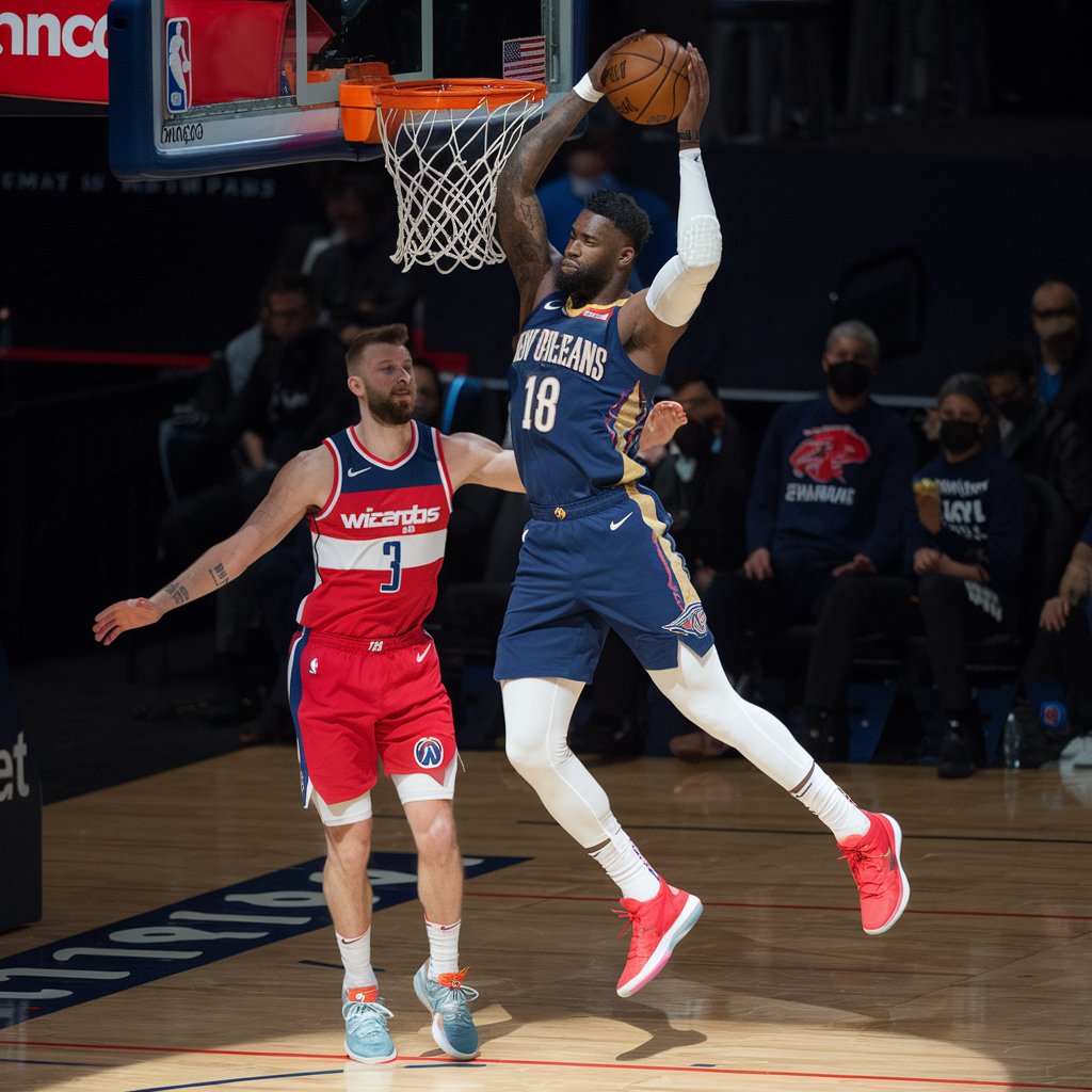 New Orleans Pelicans vs Washington Wizards match player stats