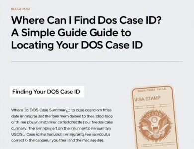 Where Can I Find DOS Case ID