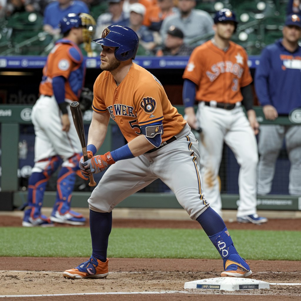 milwaukee brewers vs houston astros match player stats​
