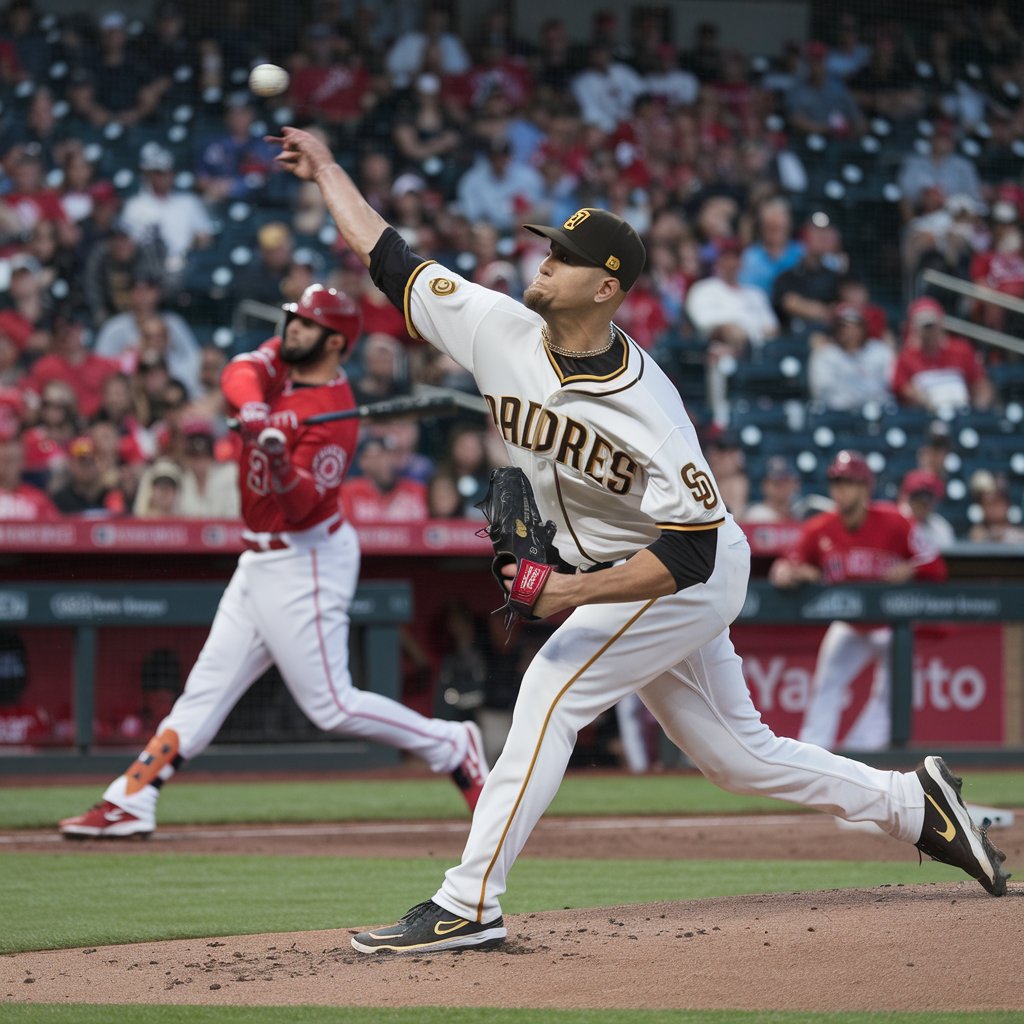 Padres vs Los Angeles Angels match player stats 