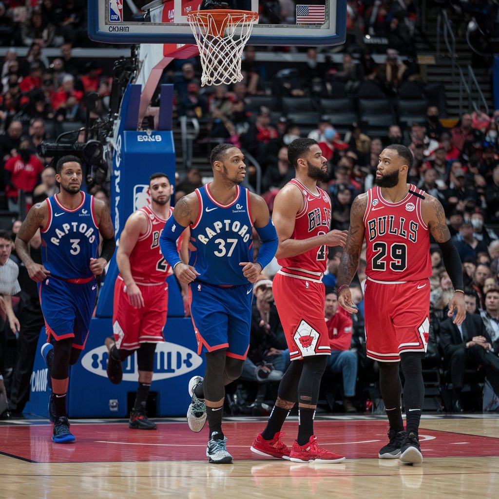 toronto raptors vs chicago bulls match player stats​
