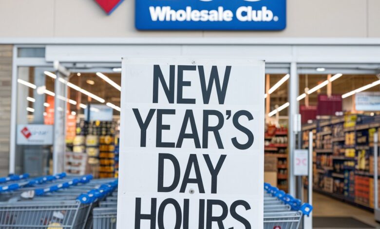 BJ's New Year's Day hours