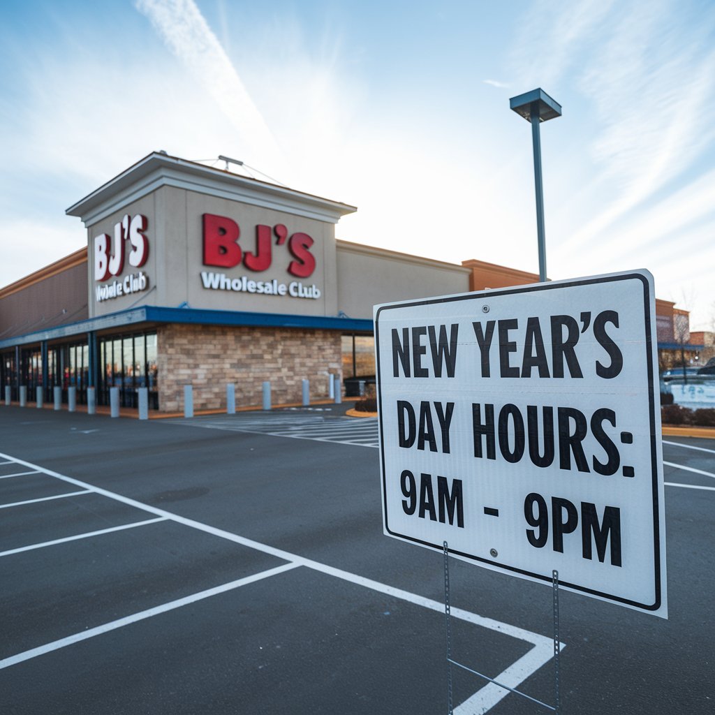 BJ's New Year's Day hours