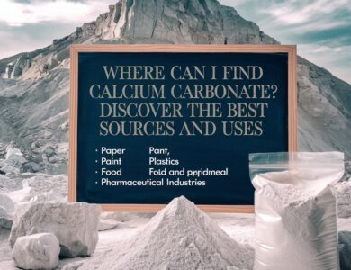 Where Can I Find Calcium Carbonate