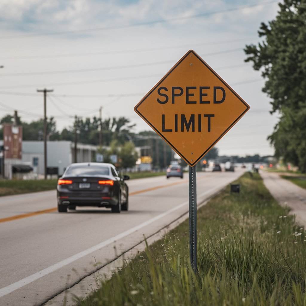 Does the state of Kansas report speeding online