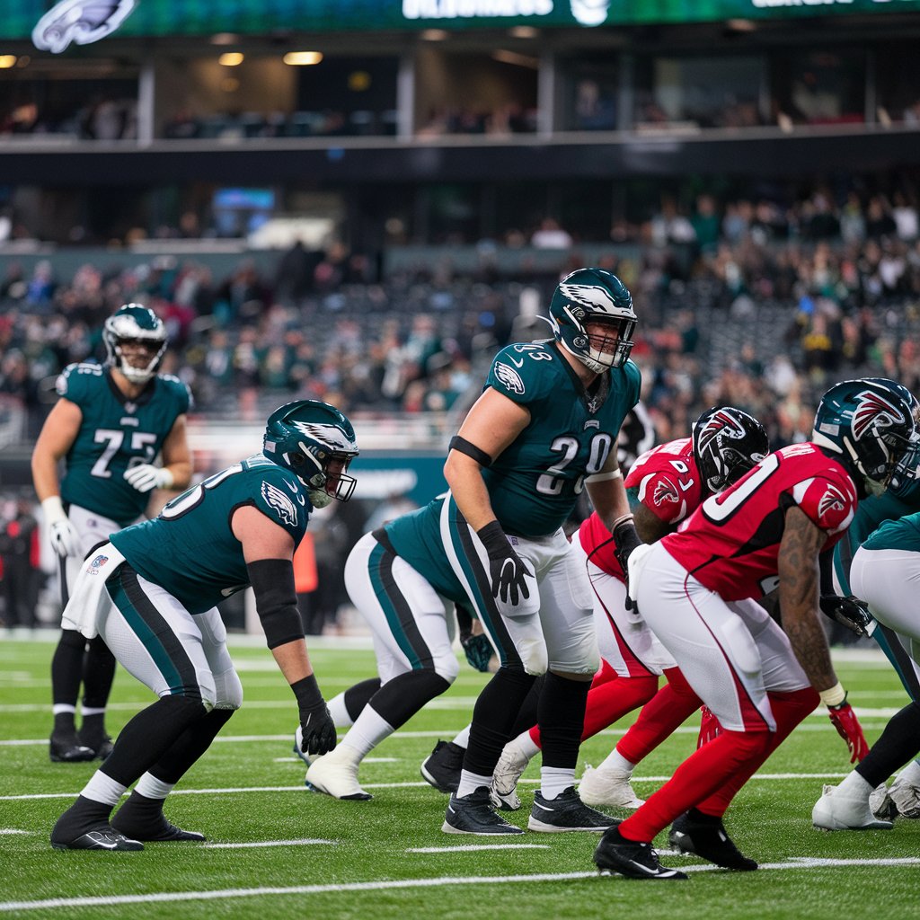  Philadelphia Eagles vs Atlanta Falcons match player stats