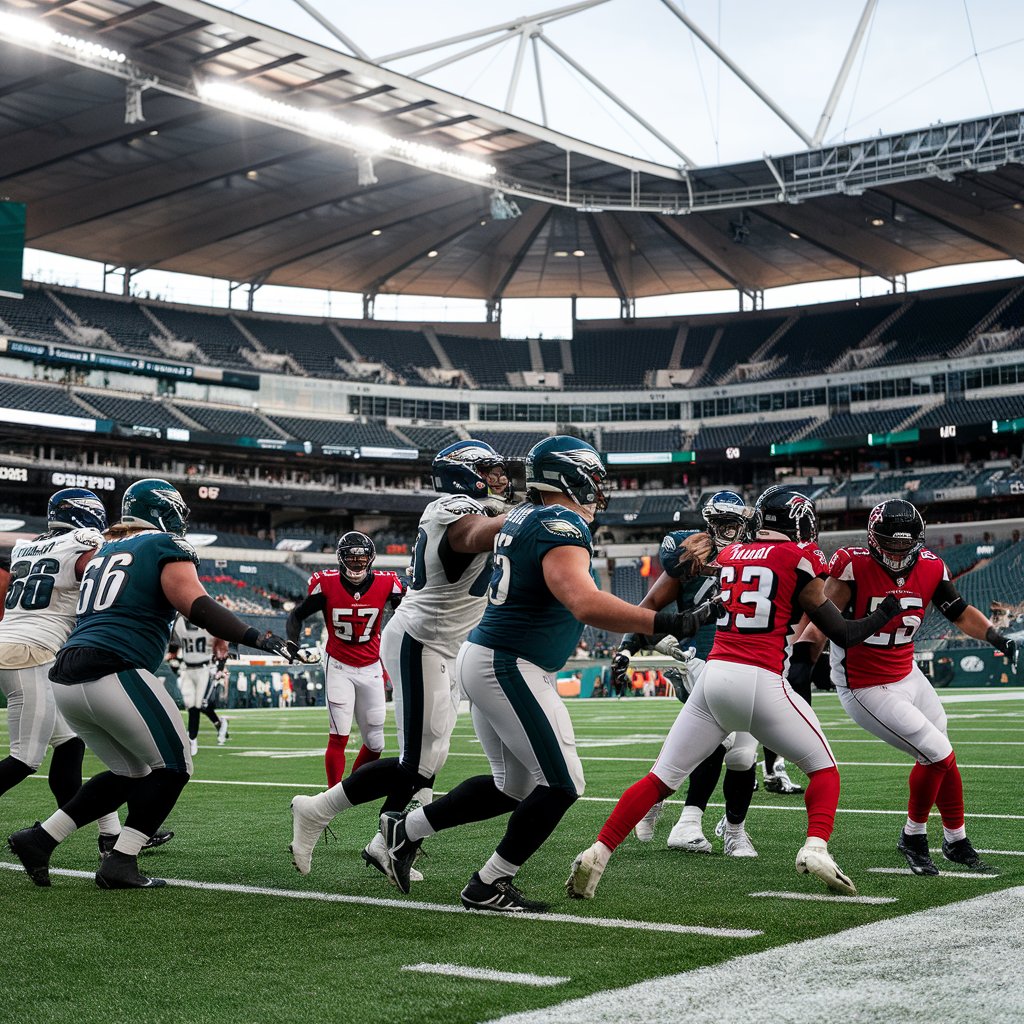  Philadelphia Eagles vs Atlanta Falcons match player stats