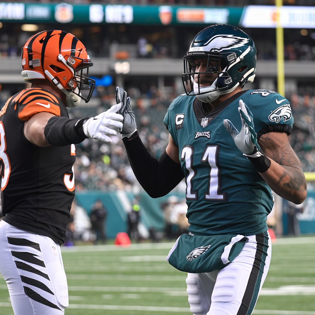 Philadelphia Eagles vs Bengals Match Player Stats