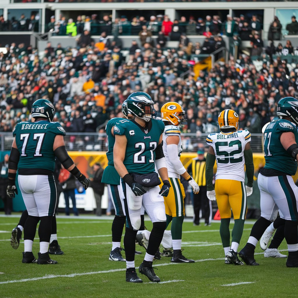 Philadelphia Eagles vs. Green Bay Packers Match Player Stats