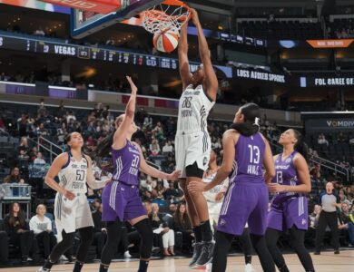 los angeles sparks vs las vegas aces match player stats​