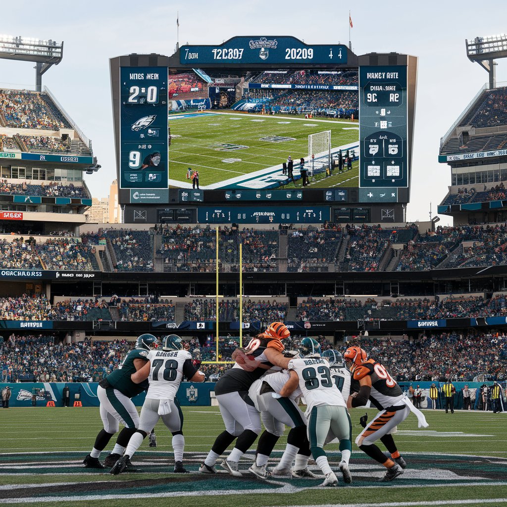 Philadelphia Eagles vs Bengals Match Player Stats