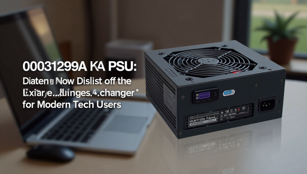 00131299A PSU Why It’s a Game-Changer for Modern Tech Users